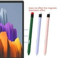 thumbnail image 4 of Étui de Protection en Silicone Stylet pour Samsung Galaxy Tab S11, Étui Style Crayon Rétro, Support Anti-Rayures et Antichoc pour Tablette et Stylet, Rangement Compact, 4 of 7