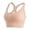 AA-Pink, variant on Adjustable Strap Bra Seamless Sports Bra for Women High Support Workout Yoga top Comfortable Non Padded Wire Free Bralette Activewear XXL Red
