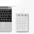 thumbnail image 1 of Teclado Numérico USB Con Cable Shamjiam Portátil 18 Teclas, 1 of 6