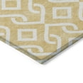 thumbnail image 4 of Addison Rugs Chantille Indoor/Outdoor Transitional Geometric Gold Washable Rectangle Rug, 3' x 5', 4 of 6