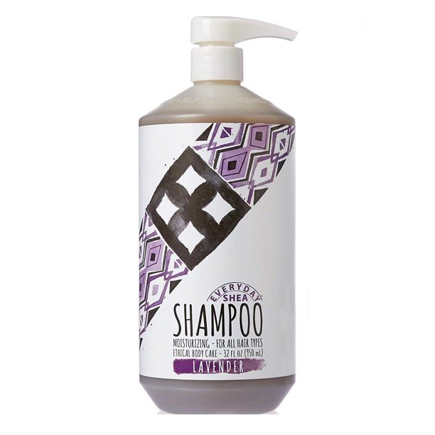 Alaffia Shea Unrefined Shea Butter Lavender Shampoo, 32 Oz