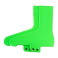 thumbnail image 3 of Colaxi 2 Pcs Couvre-Chaussures de Cyclisme Crampons de Vélo Couvre-Chaussures Accessoires de Sport Voyage Réutilisable Polyvalent Extérieur Couvre-Chaussures de Vélo Vert G, 3 of 8