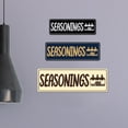 thumbnail image 4 of Signs ByLITA Standard Seasonings Sign (Brushed Gold) - Small, 4 of 6