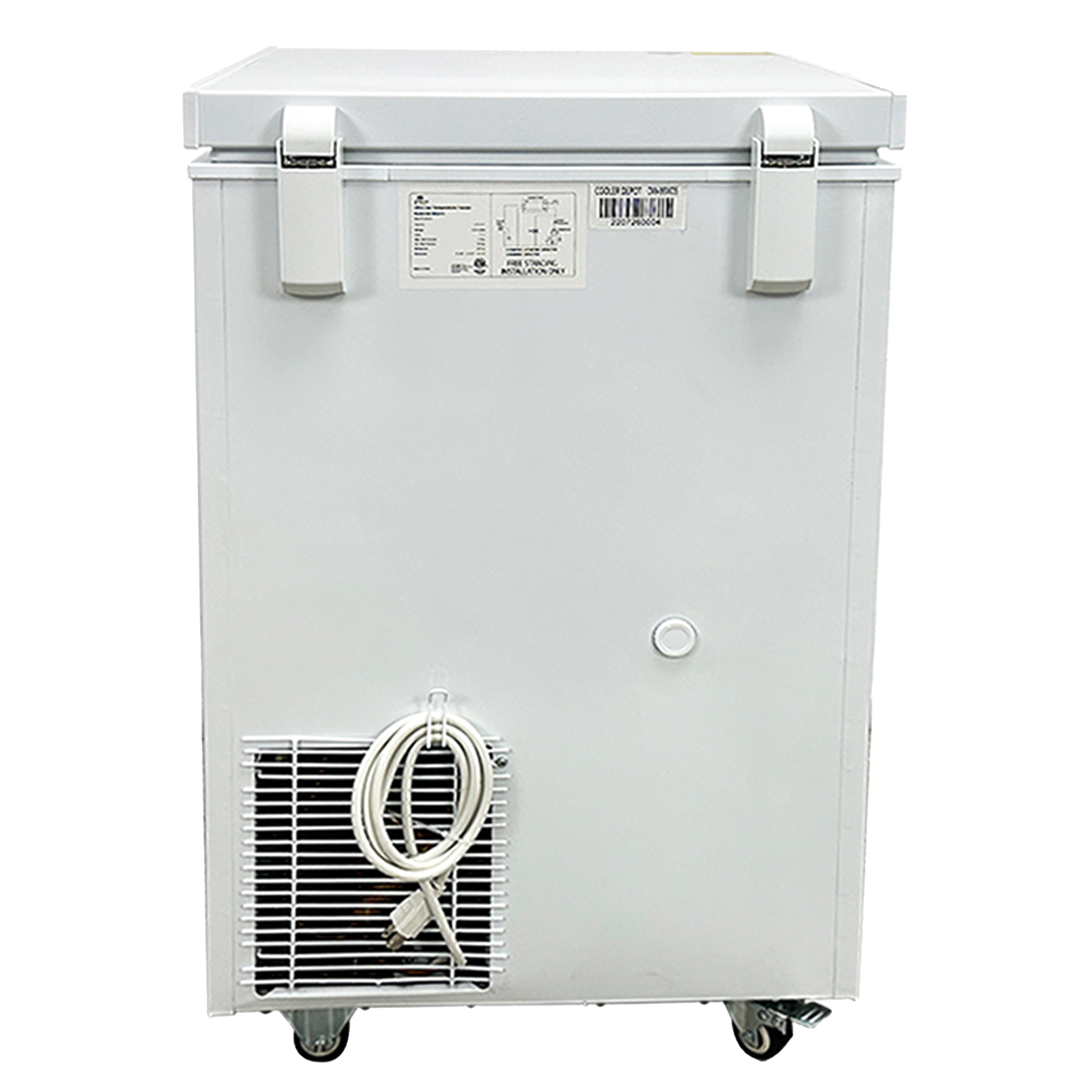 36 in. Laboratory Chest Freezer -122°F Ultra-Low Freezer NSF Certified
