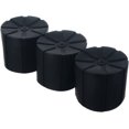 thumbnail image 1 of KVSERT 3Pcs Waterproof Silicone Universal Lens Cap Cover for 65-110mm DSLR Camera Lenses, 1 of 7