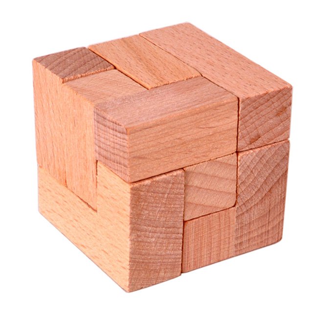 3 Unids/set Rompecabezas De Madera Para Adultos Niños Kongming Luban Lock 3D Rompecabezas De Madera Entrelazados Juego De Juguete ANGGREK Otros