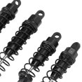 thumbnail image 3 of Shocks Damper Front Rear Spring Shock Absorber Aluminum for 12428 1/12 Model VehicleBlack, 3 of 8