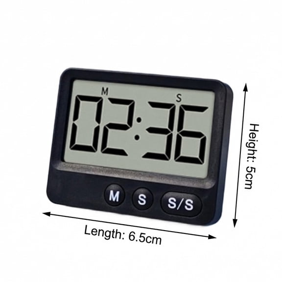 Timer Clock Countdown Timer Event Timer with Magnetic Back