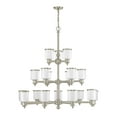 thumbnail image 6 of Livex Lighting Polished Nickel Foyer Chandelier 40219-35, 6 of 7