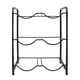 thumbnail image 1 of Estante Organizador para 6 Garrafones de Agua Metálico Color Negro de 3 Niveles, 1 of 7