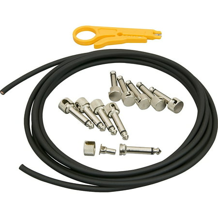 Lava Mini ELC Cable Pedal Board Kit with Right Angle Plug 10 ft. Cable/10 Right Angle Solderless plugs/stripping
