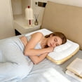 thumbnail image 5 of Pineapple Pillow, Pineapple Cloud-Like Down Pillow, Balanced Softness +Support, Ideal for Back + Side Sleepers, 20 * 30inch, 5 of 7