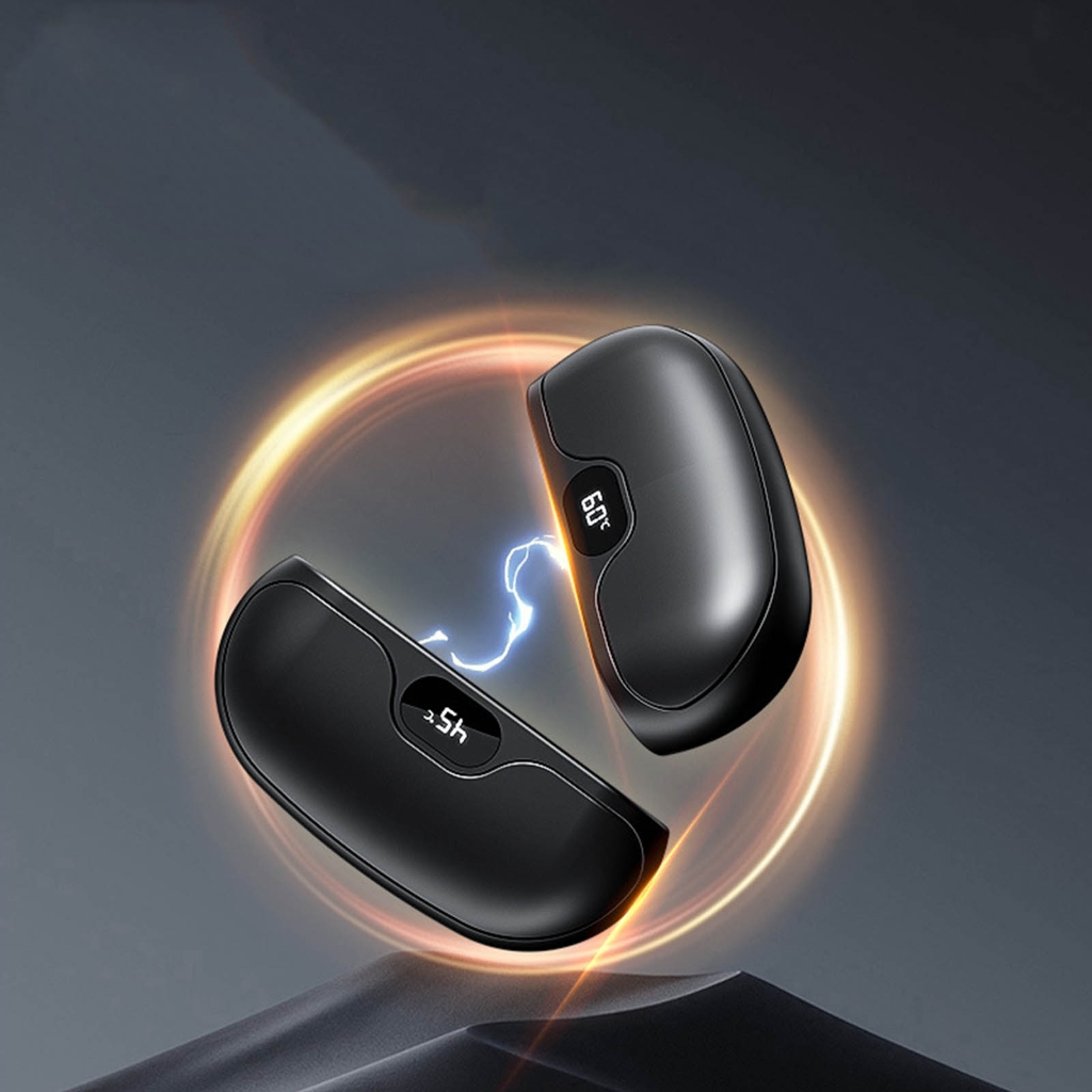 Rechargeable Split Type Hand Warmer 5S Heat Generation Adjustable Warmth Levels Travel Friendly Magnetic Attachment For Personal Heating