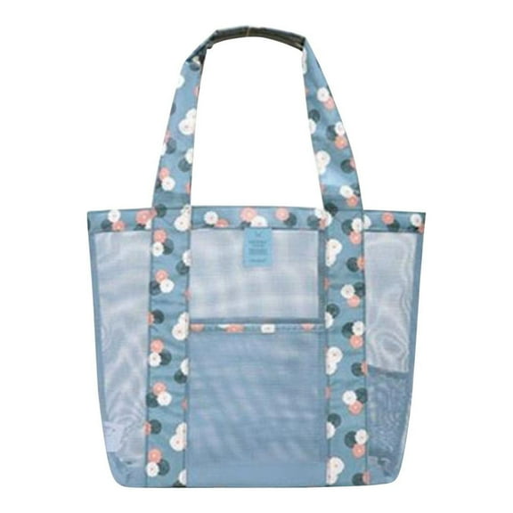 Clearance 50% ZKCCNUK Storage Outdoor Travel Storage Bag Beach Net Bag One-shoulder Large-capacity Beach Bag Closet Organizers and Storage