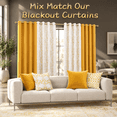 Light Curta63 Inch Length For Living Room 2 Panels Grommet Semi Sheer ...