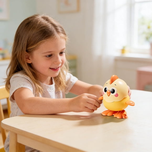 Creatine Wind Up Funny Interactive Cute Jumping Chicken Wind Up Animals Wind Up For Use Kids Animal Wind Ups For Home Travel