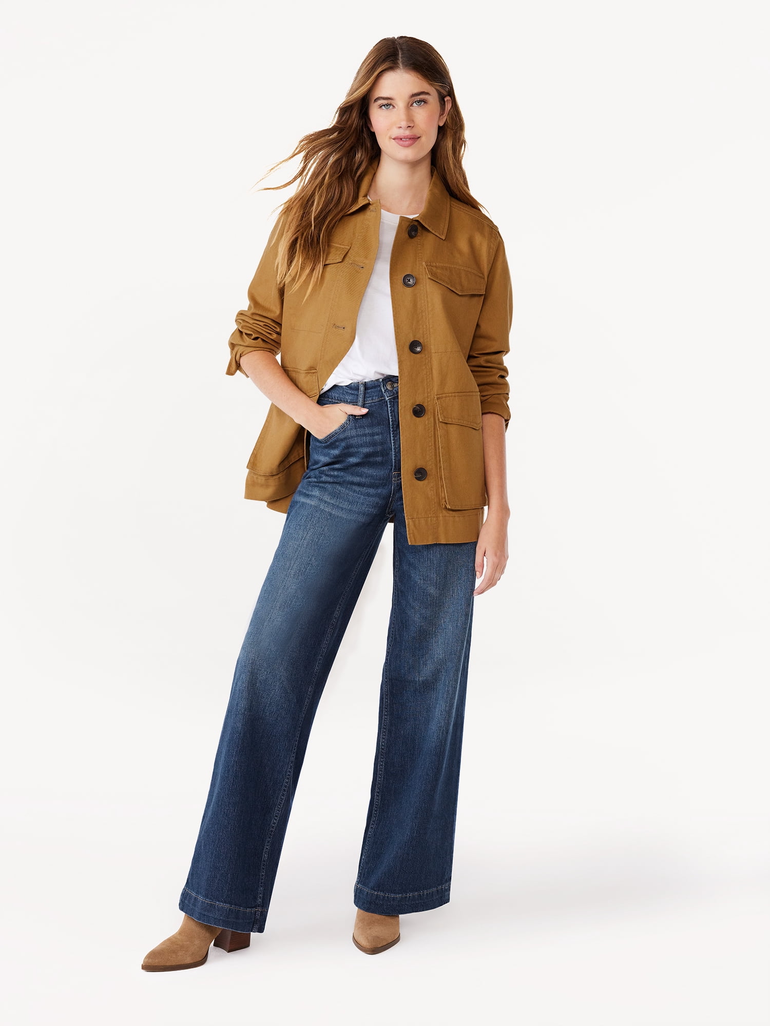 Free Assembly Women's Modern Utility Jacket