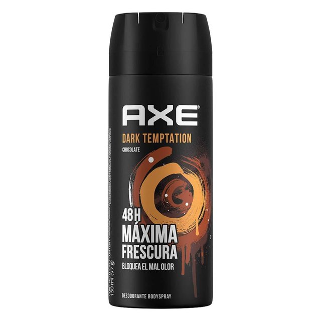 Pack de 12 Desodorante Axe Aerosol Dark Tempation de 162ML Axe Desodorante Axe Aerosol Dark Tempation 12/162ML
