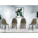 thumbnail image 1 of HOMYLIN Sillas de Comedor Set 4 Vintage Silla Farbic de Cocina,  para la Cena Cocina Sala de Estar, Verde, 1 of 6