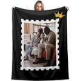 thumbnail image 3 of Personalised Photo Blanket Lovely Memory Picture Collage Blanket Custom Photo Memory Gift Birthday Gift for Best Friends, 3 of 6