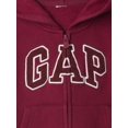 thumbnail image 2 of Sudadera con logo GAP para bebés varones, cierre completo, color rojo, 18-24 meses, 2 of 2