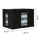 thumbnail image 3 of Cajas Flexibles de Almacenamiento y Organización Negras con Asas y Estructura Metálica para Fácil Traslado 2 piezas, 3 of 7