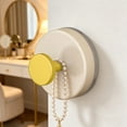 thumbnail image 6 of Suction Cup Hook, No Drill Small Wall Hooks for Bathroom Kitchen Shower, Reusable Removable Plastic Hanger for Towels on Tile Glass Wood Surfaces, Yellow 1 Pack, 6 of 7