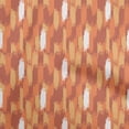 thumbnail image 1 of oneOone Polyester Spandex Orange Fabric Ikat Diy Clothing Quilting Fabric Print Fabric By Yard 56 Inch Wide, 1 of 4