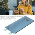 thumbnail image 3 of ZOUSSIQI Phone Outer Front and Back Glass Cover for Galaxy S10e with Pre Installed Tapes Repair Tools, Replacement Rear Glass Cover and Front Outer Screen Glass Cover. (Blue) CA919-45168, 3 of 9