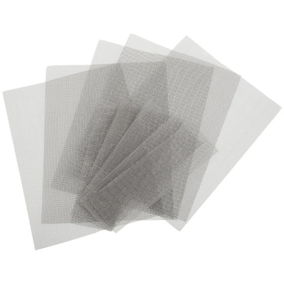 WHAMVOX 10pcs Car Plastic Repair Mesh Welding Wire Mesh Automotive Repair Tungsten Wire Mesh For Fixing Plastic Crack And Hole