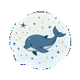 thumbnail image 5 of cartoon Whale Theme Stickers, Waterproof Whale Theme Sticker for Water Bottle Laptop Phone Cases Planner Skateboard Luggage Helmet Party Favor Decor, Ideal for Adults Teens Teacher Rewards, 5 of 9