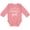 Mauve, variant on Inktastic Meemaw Girl Granddaughter Girls Long Sleeve Baby Bodysuit