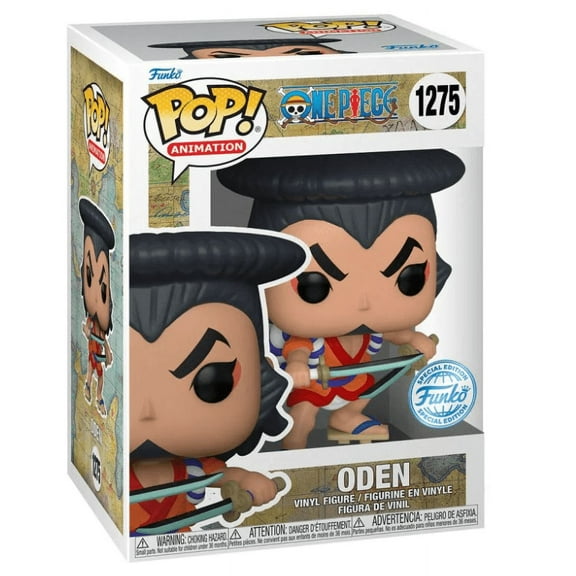 Funko Pop Onepiece : Oden #1275 Vinyl Exclusive Figure