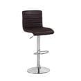 thumbnail image 1 of Furniture of America Darrington Adjustable Swivel Faux Leather Bar Stool, 1 of 2