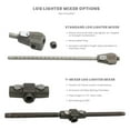 thumbnail image 5 of 12 Inch Gas Log Lighter Pipe - Standard Burner for Wood Fireplaces; Carbon Steel Fireplace Gas Pipe with 1/2 NPT Fittings; Universal Log Lighter Accessory, 5 of 5