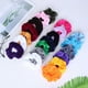 thumbnail image 4 of Coleteros de terciopelo para el cabello - Paquete de 46 para mujeres, niñas y niños - Coleteros a granel para el cabello Bandas para el cabello que no dañan el cabello, 4 of 5
