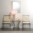 thumbnail image 3 of Jamie Young Co Kai Transitional Metal & Glass Side Table in Black/Clear, 3 of 8