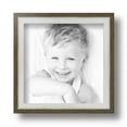 thumbnail image 2 of ArtToFrames 6x6" Silver with Stained Grey Picture Frame, Silver Wood Poster Frame, with Regular Glass and 2 (FBPL-4767), 2 of 7