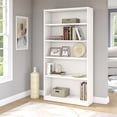 thumbnail image 2 of Universal 5 Shelf Bookcase in Pure White - Engineered Wood, 2 of 4