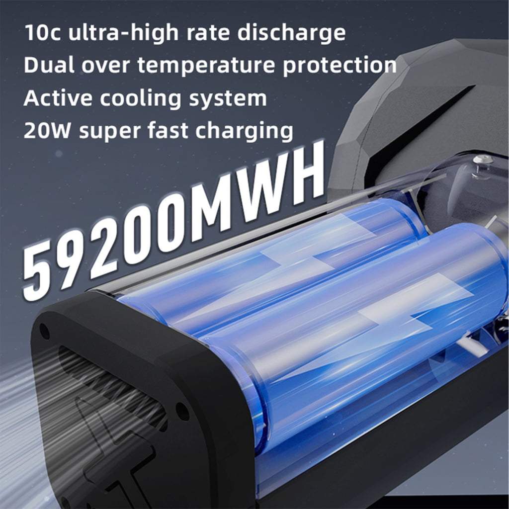 Zeiwohndc 650w Powerful Jet Fan Handheld Air Dusters for Computer and Vehicle Care