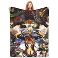 thumbnail image 2 of My Hero Academia Fleece Blanket Super Soft Cozy Throw Blanket Fuzzy Comfy Flannel Blanket Warm Plush Blankets And Throws For Couch, Sofa, Bed 40"X30", 2 of 6