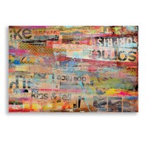 Epic Art 'Metro Mix II' by Erin Ashley, Acrylic Wall Art, 16"x12"