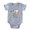 Heather Grey, variant on CafePress - 2 Ilovemoomy - Cute Infant Baby Football Bodysuit