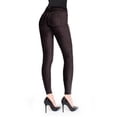 thumbnail image 2 of MeMoi Thin-Rib Slim-Cut Stretch Corduroy Leggings - Womens - Female, 2 of 3