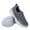 Grey, variant on Men's Extra Wide Slip On Walking Shoes Non Slip Casual Work Loafers For Food Service Standing All Day