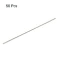 thumbnail image 3 of 2mm x 300mm Stainless Steel Round Rod, Metal Solid Shaft Rods Lathe Bar Stock for Crafts Model Car Airplane 50 Pcs, 3 of 5