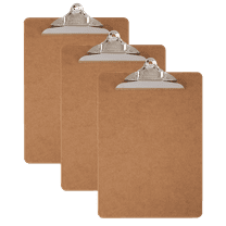 Office Depot Wood Clipboards, Letter Size, 100% Recycled,Pack Of 3, 10040