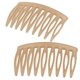 thumbnail image 1 of Camila Paris Cp3109 Peine lateral para el cabello francés, pequeño, curvo, color beige, peines para el cabello con giro francés, pinzas para el cabello decorativas de sujeción fuerte para mujeres, moñ, 1 of 5
