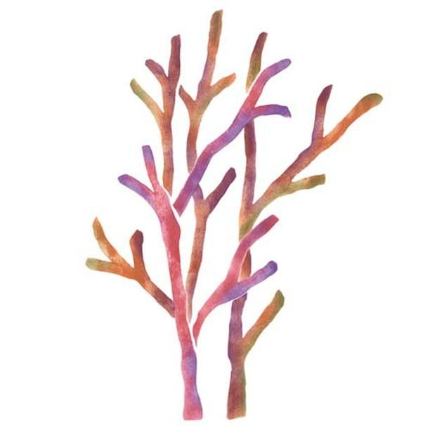 Sea Coral Wall Stencil SKU 2875 By Designer Stencils Walmart sea-coral-wall-stencil-sku-2875-by-designer-stencils-walmart
