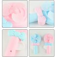 thumbnail image 3 of 2pcs Cartoon Cooling Fans Portable Fan with Cartoon Handheld Fan Pocket Household Without Battery Fan for Outdoor Camping Travel Home and Office, 3 of 5